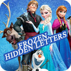 Mäng Frozen. Hidden Letters