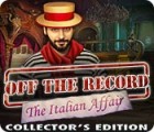 Mäng Off the Record: The Italian Affair Collector's Edition