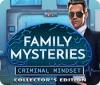 Mäng Family Mysteries: Criminal Mindset Collector's Edition