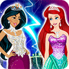 Mäng Jasmine vs. Ariel Fashion Battle