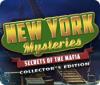 Mäng New York Mysteries: Secrets of the Mafia. Collector's Edition