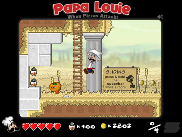 Papa Louie: When Pizzas Attack [Full Playthrough] 