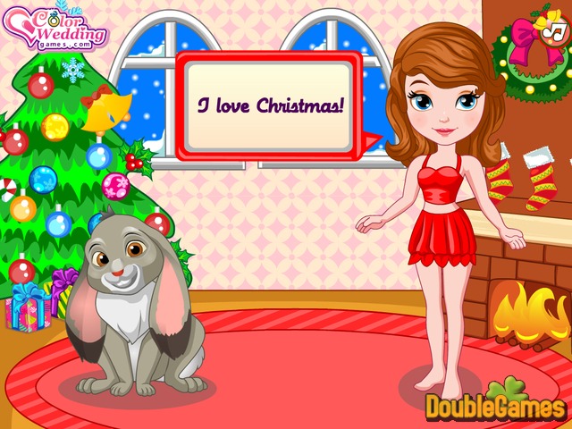 Free Download Princess Sofia Christmas Dressup Screenshot 1